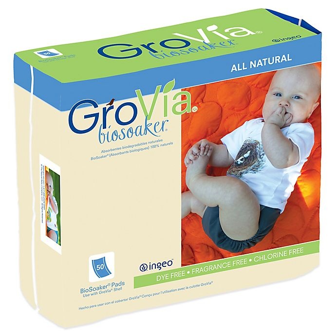 slide 1 of 1, GroVia BioSoaker, 50 ct