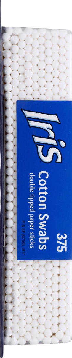 slide 5 of 8, IRIS Cotton Swabs 375 ea, 375 ct