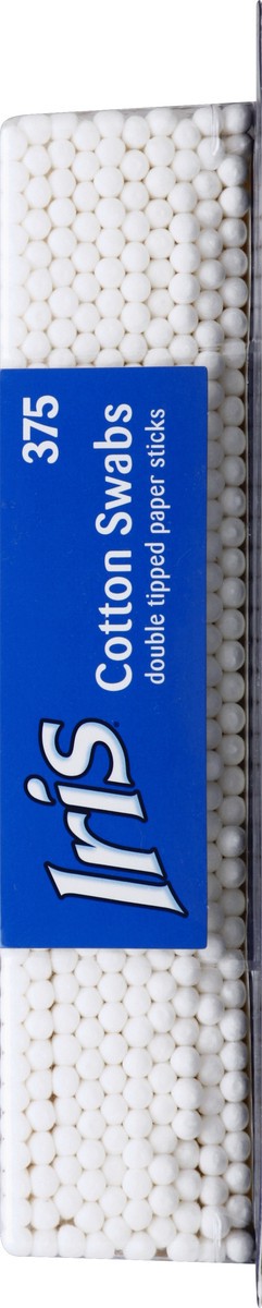 slide 6 of 8, IRIS Cotton Swabs 375 ea, 375 ct
