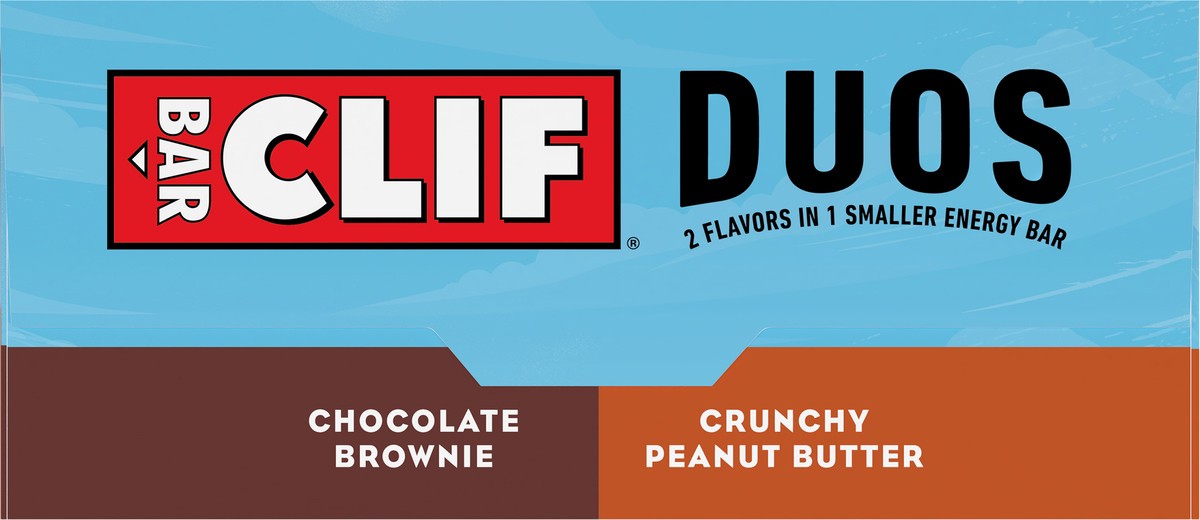 slide 9 of 9, Clif Bar Brownie Crunch Duos Energy Bar 7Ct, 11.62 oz