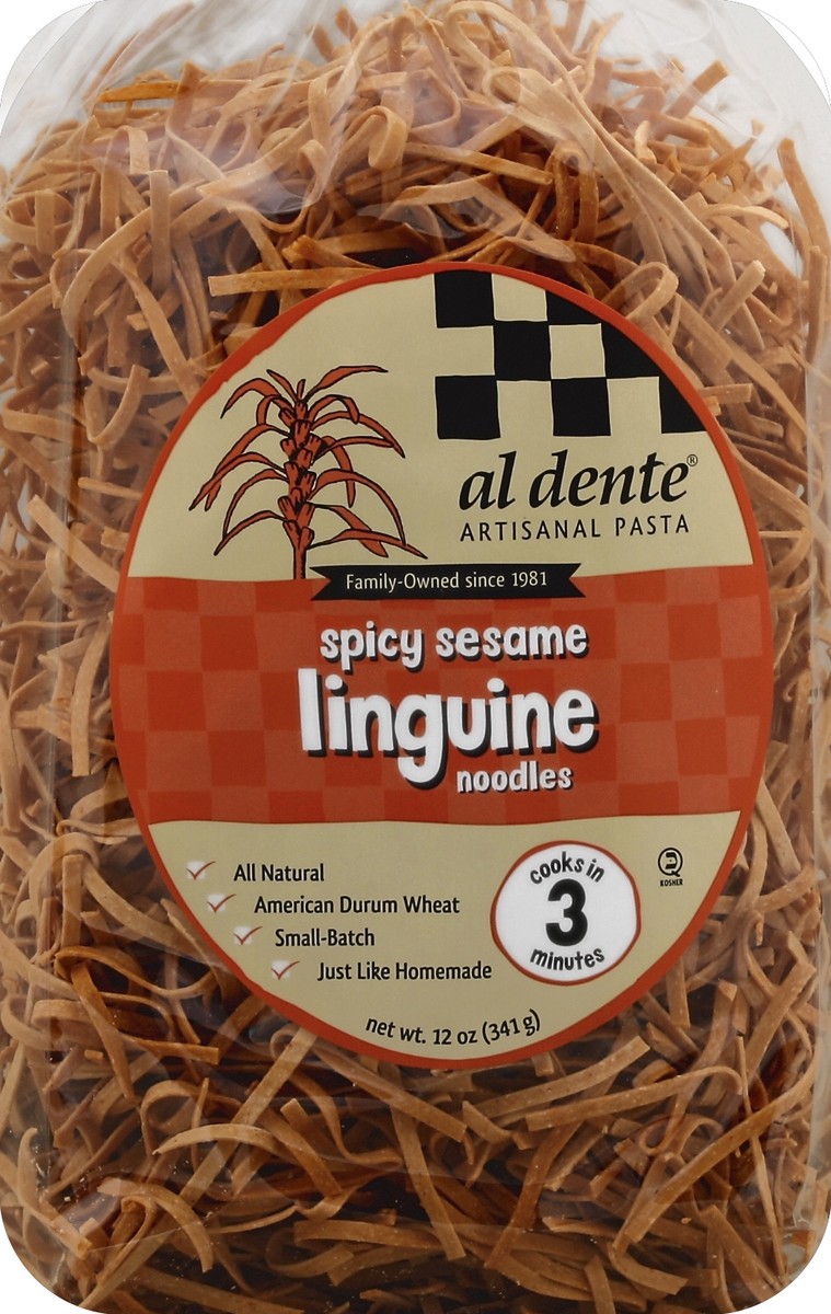 slide 5 of 5, Al Dente Linguine Noodles 12 oz, 12 oz