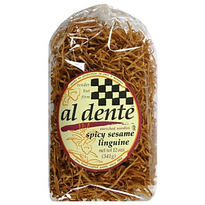 slide 1 of 1, Al Dente Spicy Sesame Linguine, 12 oz