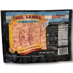 Mr. Tango Cured Pork Sausage 16 oz