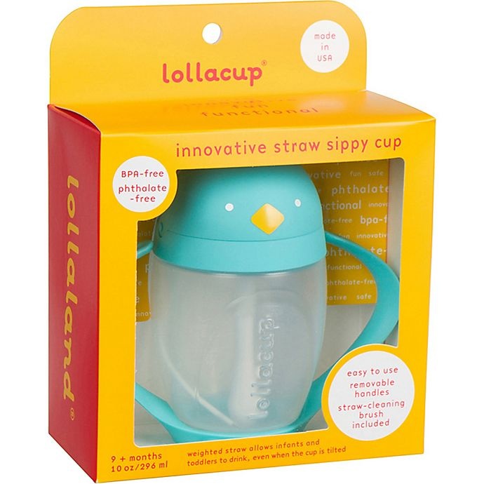 Lollacup: Weighted Straw Sippy Cup - Made in USA - As seen on