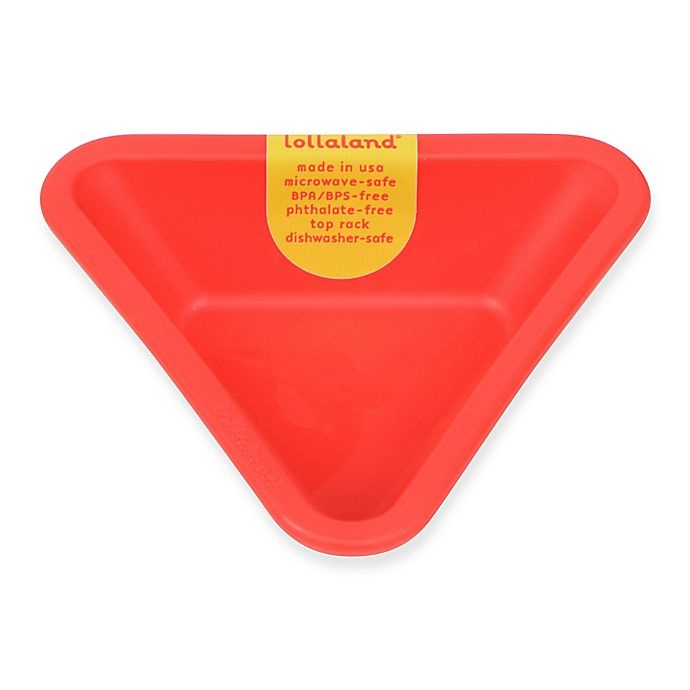 slide 1 of 1, Lollaland Dipping Bowl - Bold Red, 1 ct