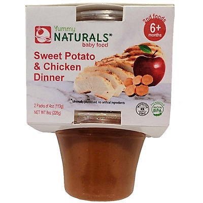 Yummy naturals sale baby food