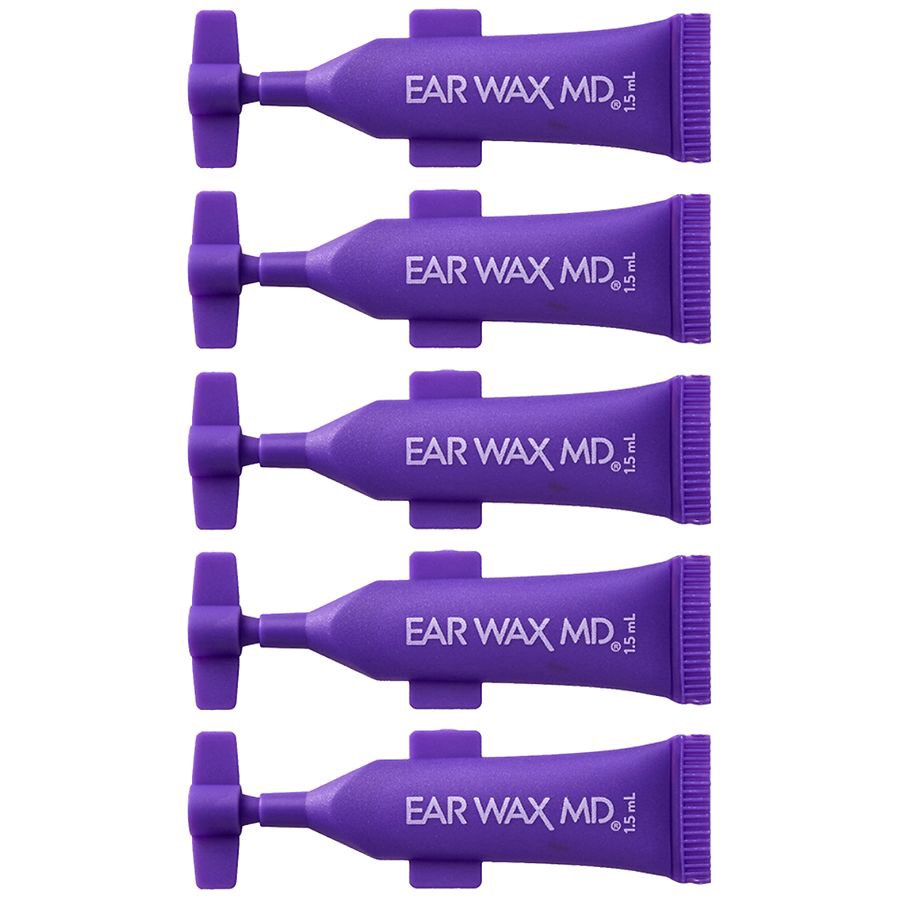 slide 3 of 5, eosera EAR WAX MD Ear Wax Cleaning Drops 5 ct., 1.5 ml x 5 ct