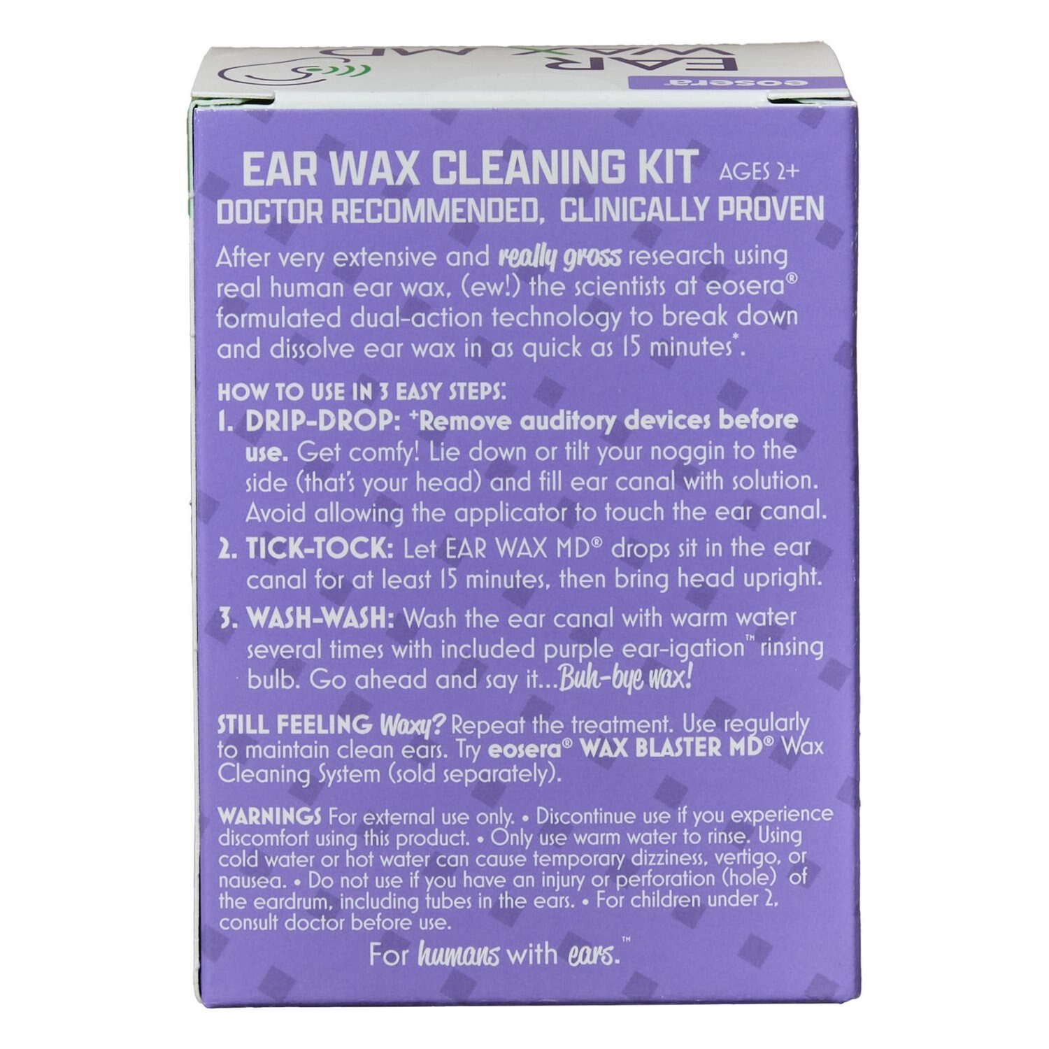 slide 4 of 4, Ear Wax MD Ear Wax Cleaning Kit 5 - 1.5 ml Vials, 1 ct