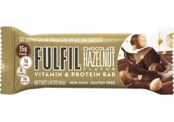 FULFIL Chocolate Hazelnut Flavored Protein Bar, 1.41 oz