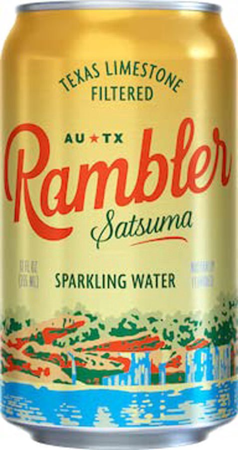slide 1 of 1, Rambler Satsuma Sparkling Water, 12 oz
