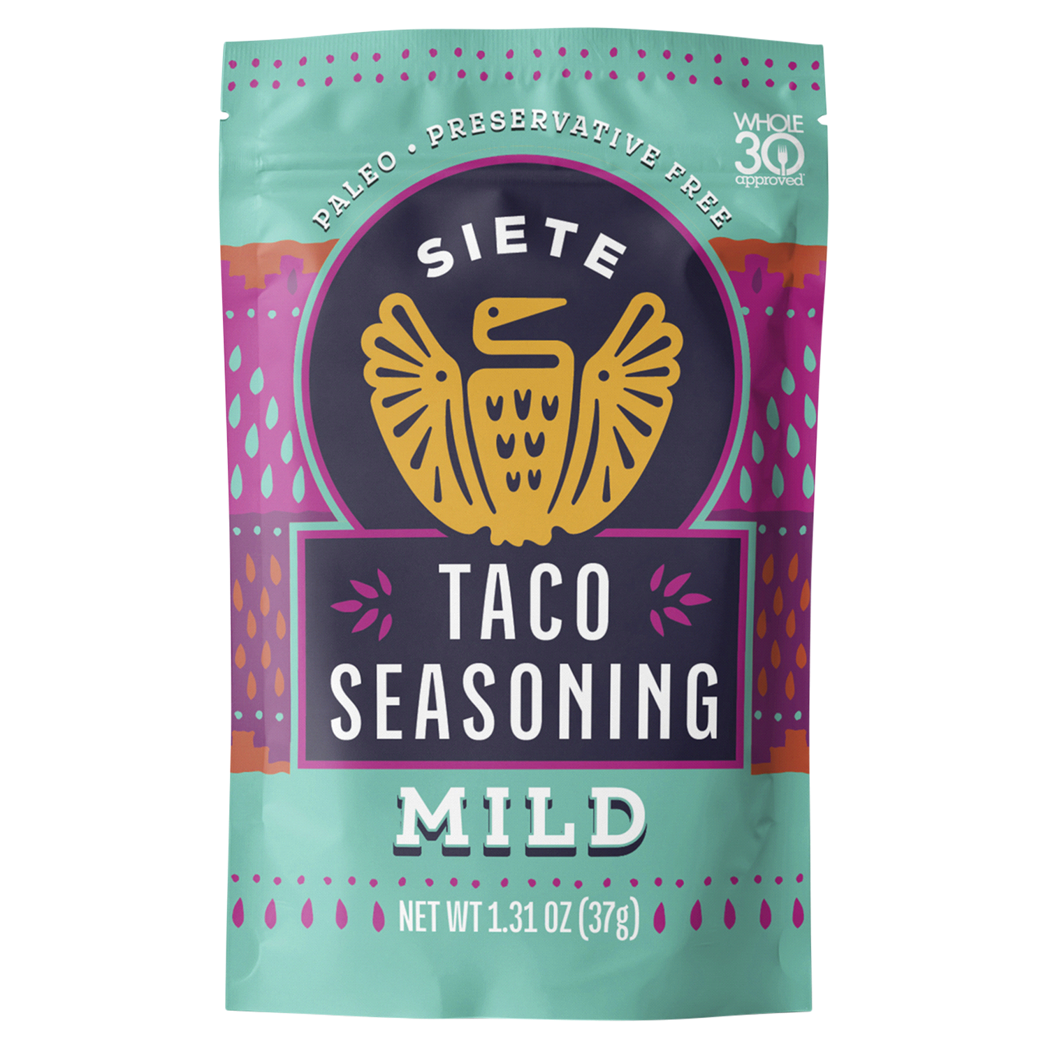 slide 1 of 2, Siete Mild Taco Seasoning 1.31 oz, 1.31 oz