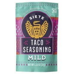 Siete Mild Taco Seasoning 1.31 oz