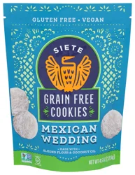 Siete Grain Free Mexican Wedding Cookies 4.5 oz