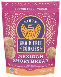 Siete Grain Free Mexican Shortbread Cookies 4.5 oz