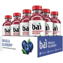 slide 1 of 1, Bai Brasilia Blueberry Drink - 12 ct, 12 ct