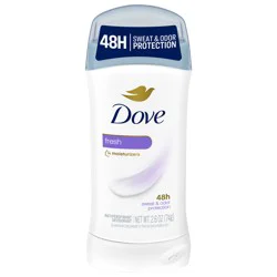 Dove Invisible Solid Antiperspirant Deodorant Stick Fresh,, 2.6 oz