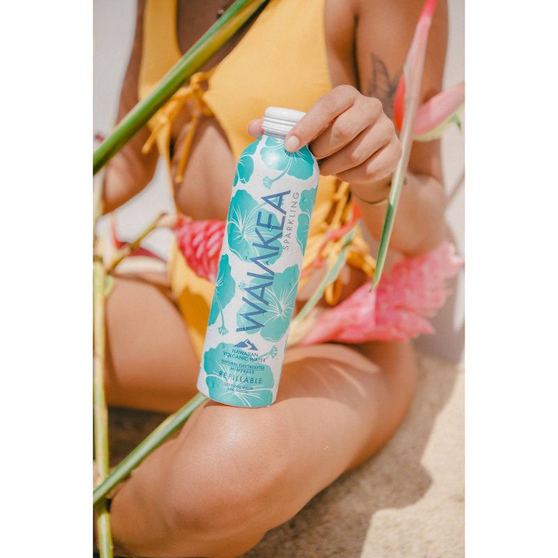 slide 4 of 6, Waiakea Sparkling Volcanic Water - 22.65 fl oz Aluminum Bottle, 22.65 fl oz
