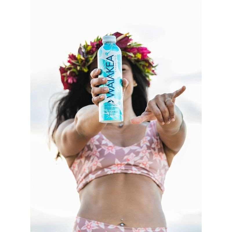 slide 5 of 6, Waiakea Sparkling Volcanic Water - 22.65 fl oz Aluminum Bottle, 22.65 fl oz