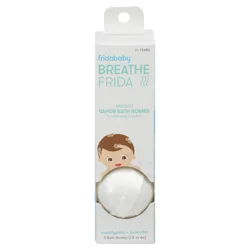 Fridababy Breathe Frida Vapor Bath Bombs, Eucalyptus, 3 ct