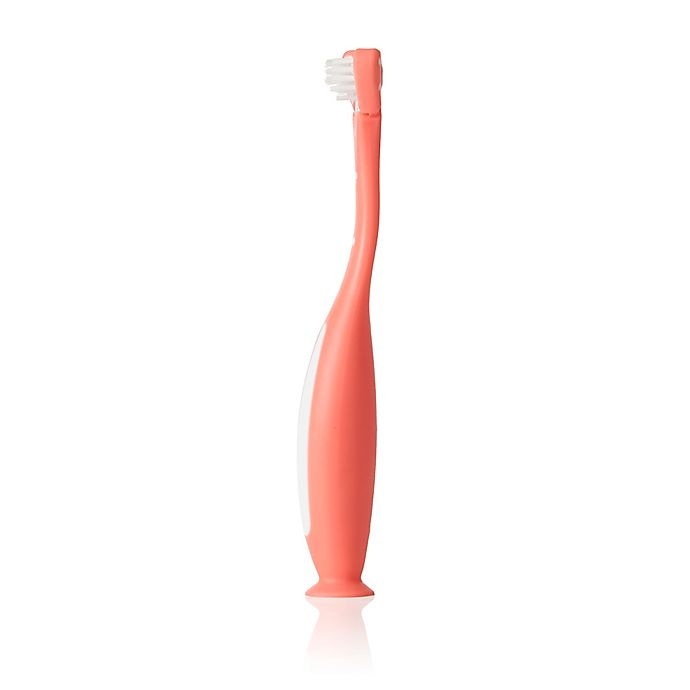 slide 6 of 10, Fridababy SmileFrida Toddler Toothbrush - Pink, 1 ct