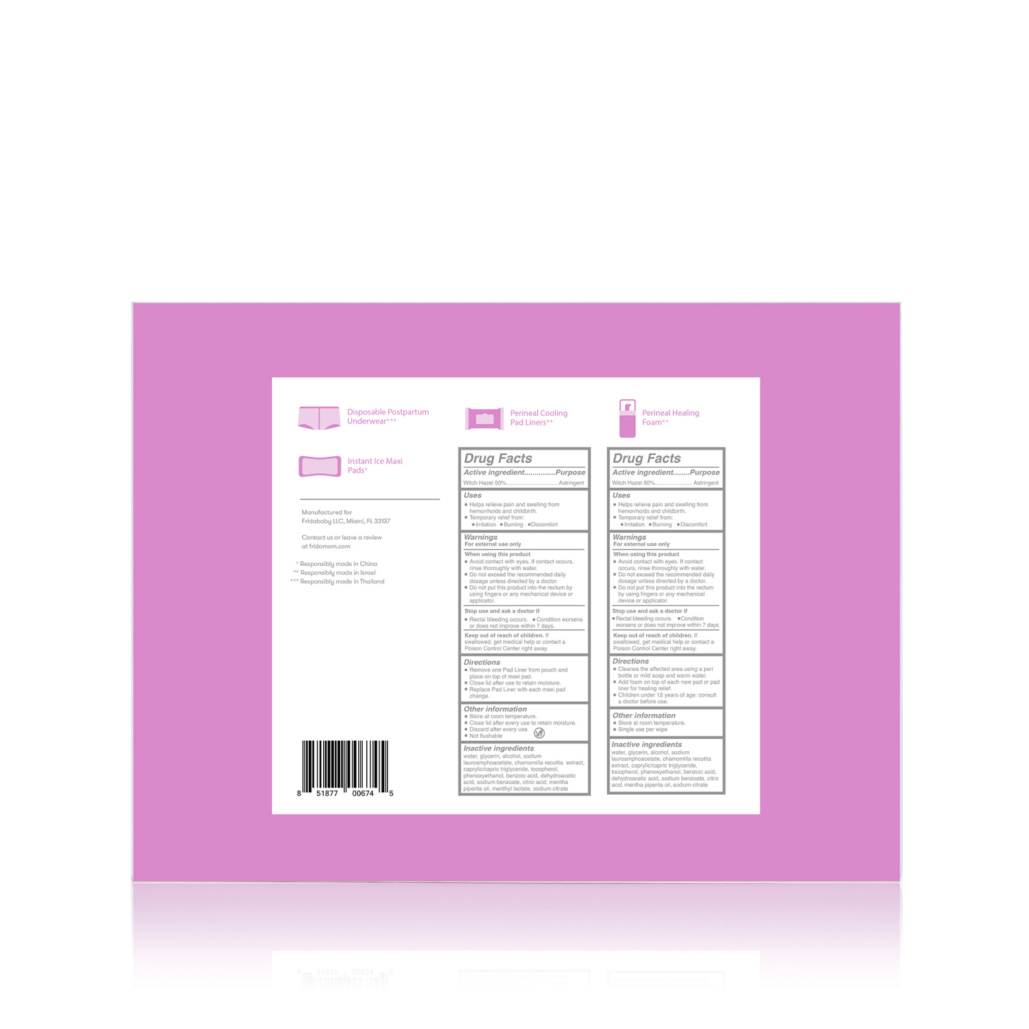 slide 2 of 5, Frida Mom Postpartum Recovery Essentials Kit, 1 ct