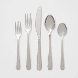 20pc Harrington Flatware Set Silver - Threshold™
