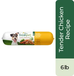 Freshpet Select Slice & Serve Roll Tender Chicken Recipe Dog Food