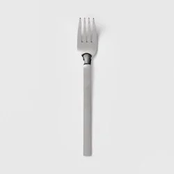 Squared Straight Fork - Room Essentials™: Stainless Steel Silverware, Reusable Flatware, Dishwasher-Safe, 7.87"