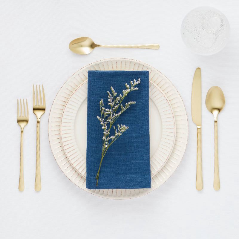 slide 2 of 4, 20pc Cherryfield Champagne Flatware Set - Threshold™, 20 ct