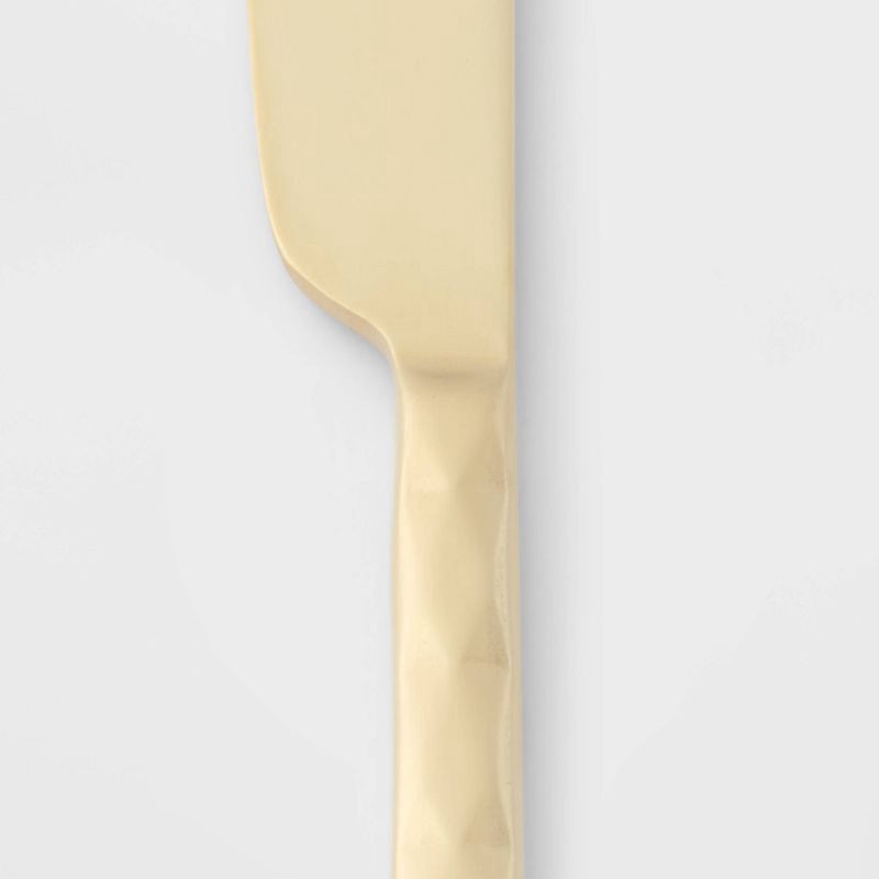 slide 3 of 4, 20pc Cherryfield Champagne Flatware Set - Threshold™, 20 ct