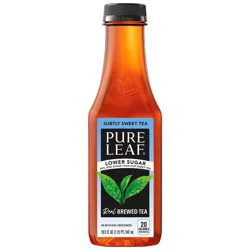 PURE LEAF RTD Pure Leaf Lower Sugar Subtly Sweet Tea - 18.5 fl oz Bottle