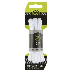 Peak Oval Sport Lace, White