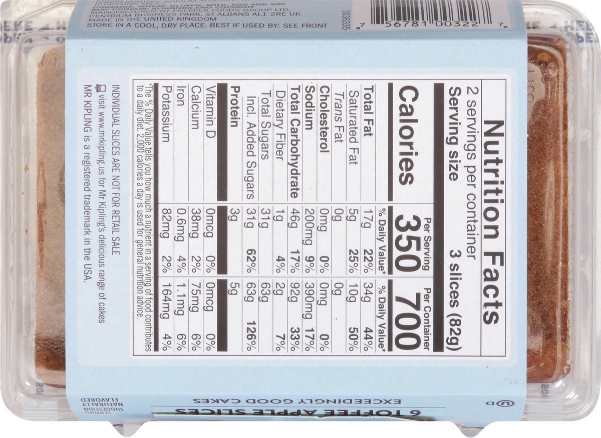 slide 5 of 14, Mr Kipling Cake Slices Toffee Apple - 5.8 Oz, 5.8 oz