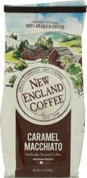 New England Coffee Ground Medium Roast Caramel Macchiato Coffee 11 oz