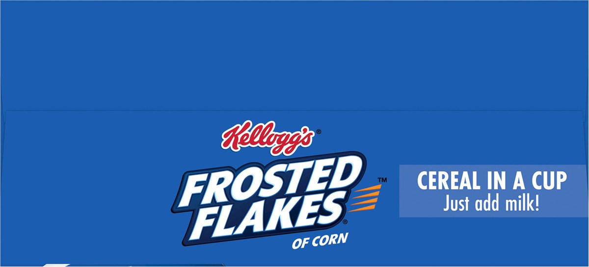 slide 9 of 10, Frosted Flakes Kellogg's Frosted Flakes Breakfast Cereal Cups Original, 8.4 oz, 4 Count, 4 ct