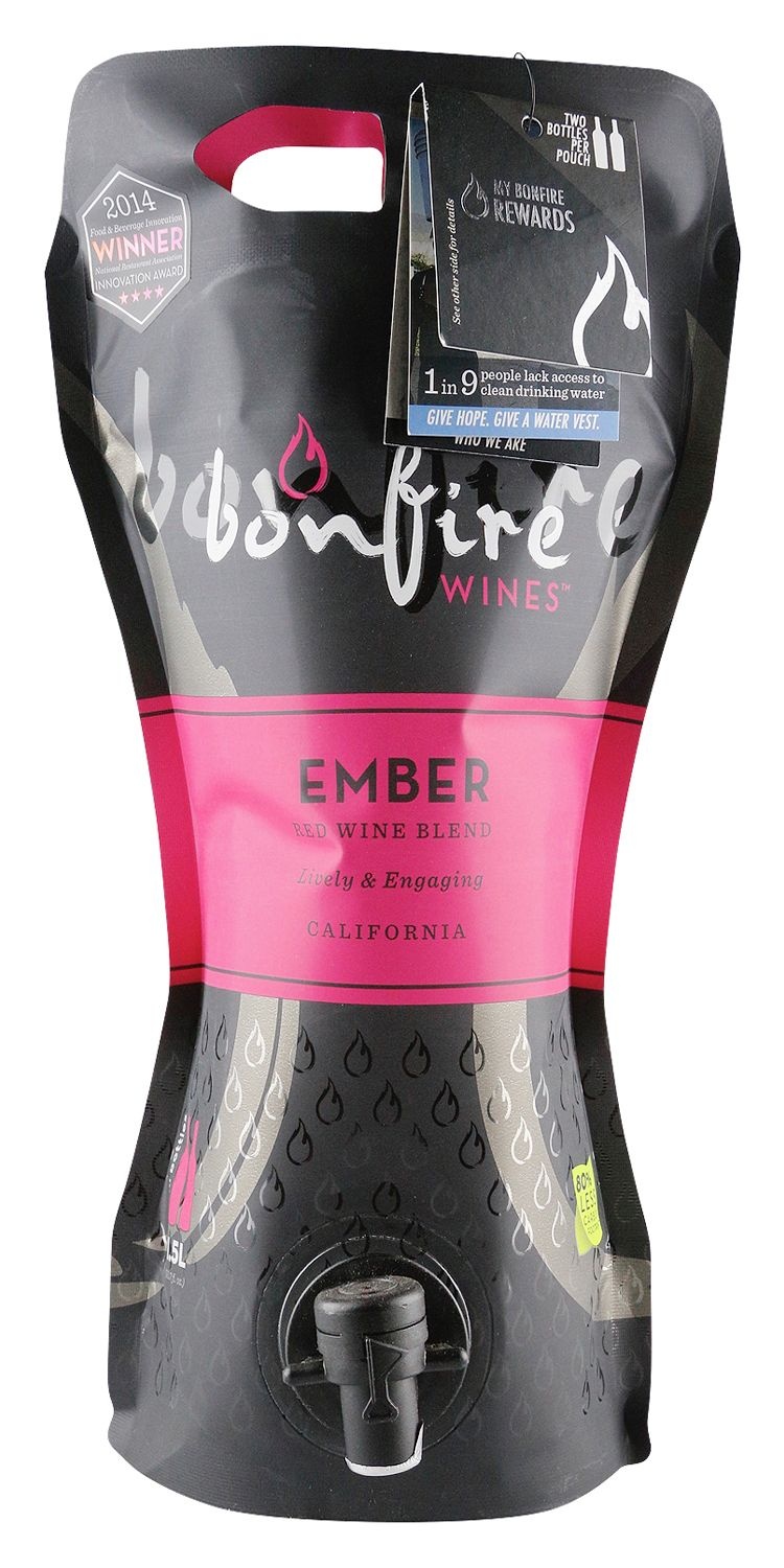 slide 1 of 1, Bonfire Wines Ember Red Blend, 1.5 liter