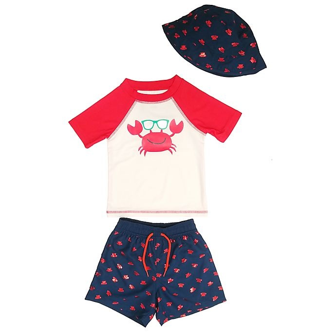 slide 1 of 1, Floatimini SWIMSUIT 12M CRAB, 1 ct