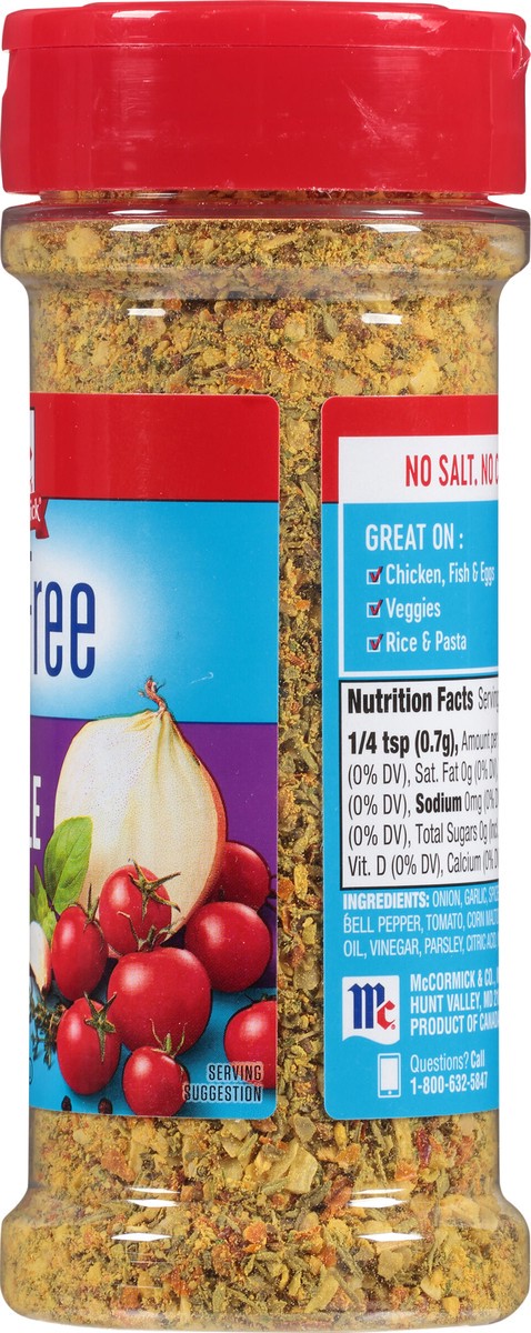 slide 6 of 7, McCormick Salt Free Vegetable Seasoning, 4.16 oz, 4.16 oz