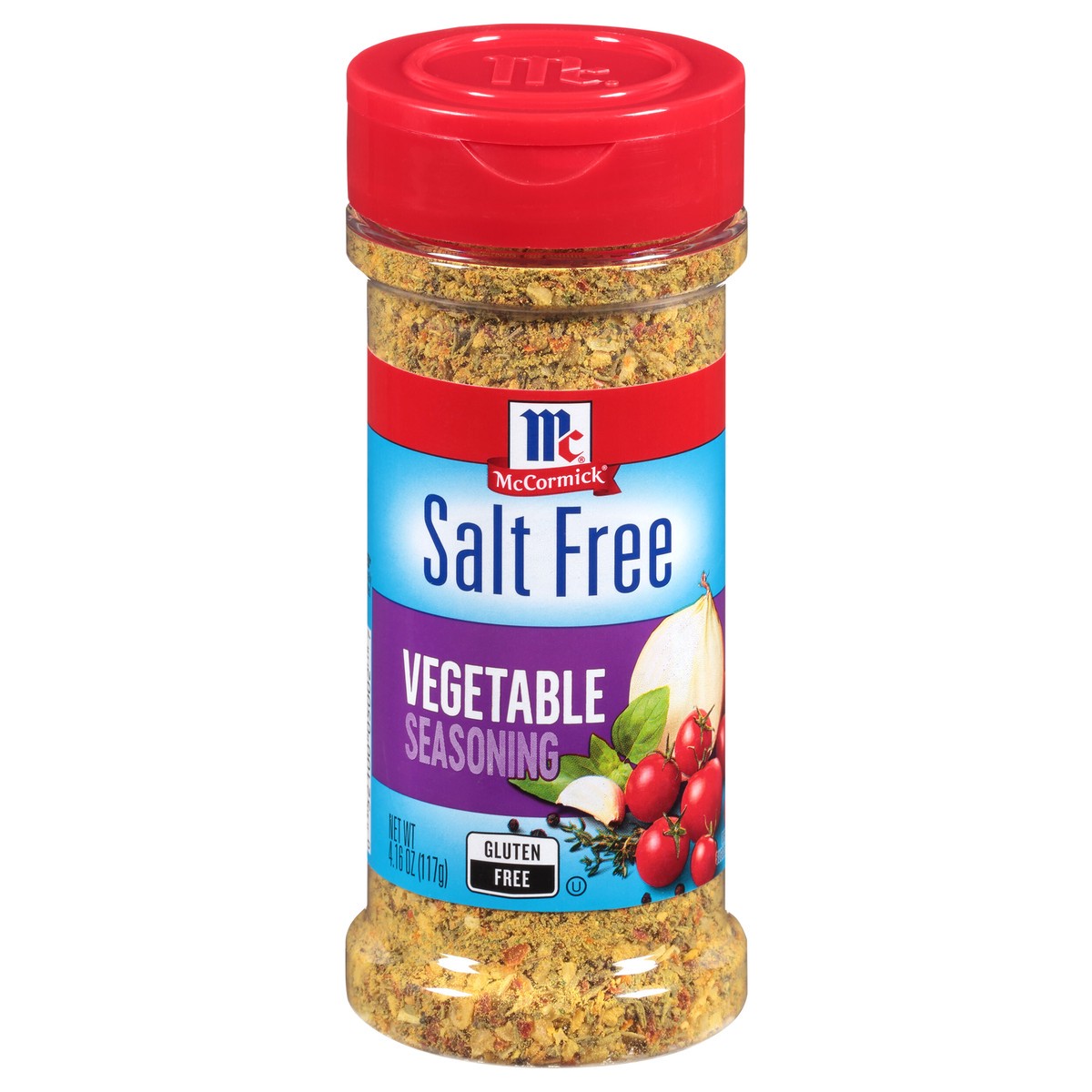 slide 1 of 7, McCormick Salt Free Vegetable Seasoning, 4.16 oz, 4.16 oz