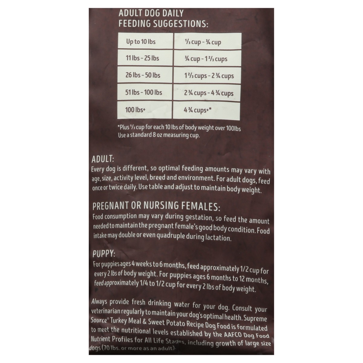 slide 15 of 15, Supreme Source Super-Premuim Grain-Free Turkey Meal and Sweet Potato Recipe Dog Food 5 lb, 5 lb