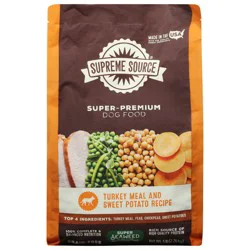 Supreme Source Super-Premuim Grain-Free Turkey Meal and Sweet Potato Recipe Dog Food 5 lb