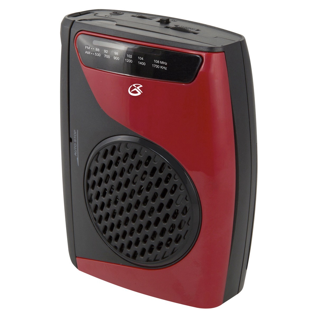 slide 17 of 17, GPX Cassette Player with AM/FM Radio, 1 ct