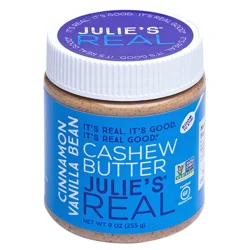 Julie's Real Cinnamon Vanilla Bean Cashew Butter 9 oz