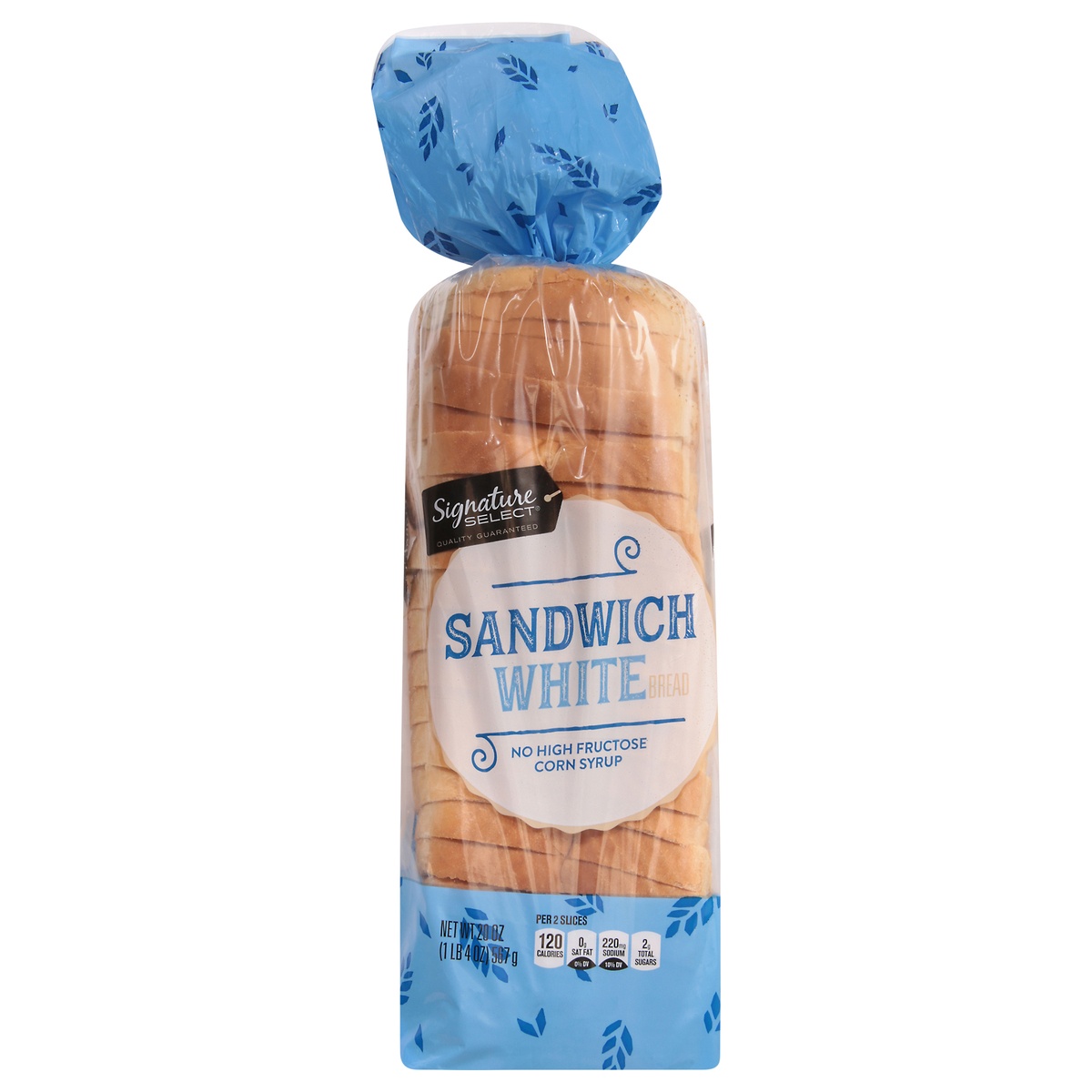 slide 1 of 1, Signature Bread White Sandwich Premium, 