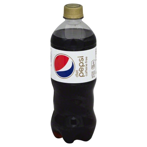 slide 1 of 1, Pepsi Caffeine Free Diet, 20 oz