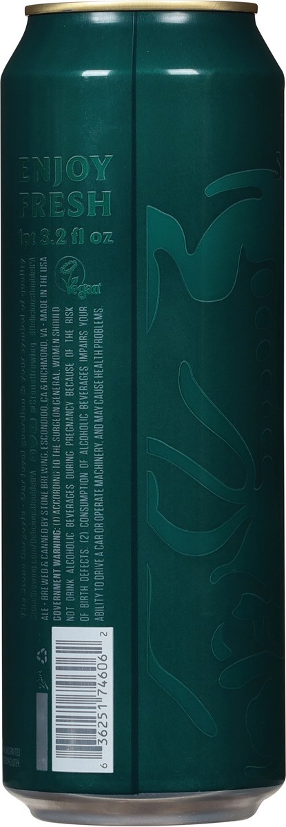 slide 5 of 9, Stone Double IPA Delicious Beer 19.2 fl oz, 19.20 fl oz