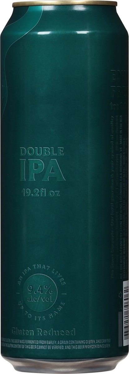 slide 8 of 9, Stone Double IPA Delicious Beer 19.2 fl oz, 19.20 fl oz
