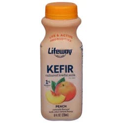 Lifeway Peach Kefir 8 fl oz