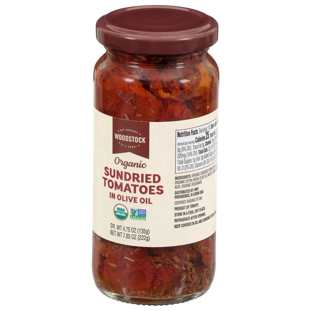 slide 7 of 13, Woodstock Organic Sun Dried Tomatoes, 7.85 oz