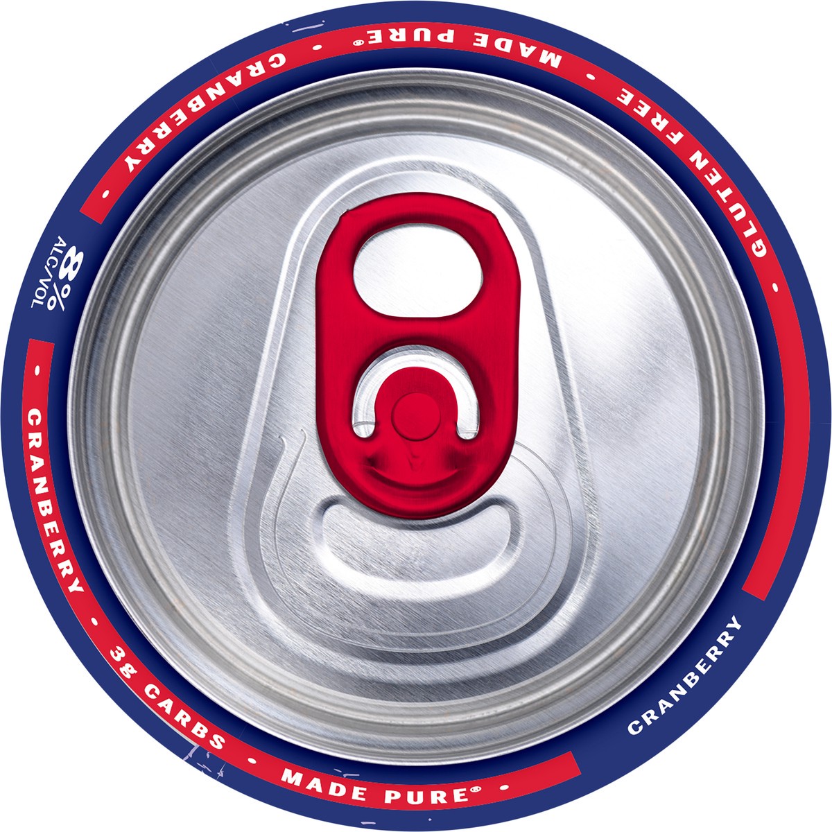 slide 4 of 7, White Claw Surge Cranberry 19.2 fl oz Can, 19.20 fl oz